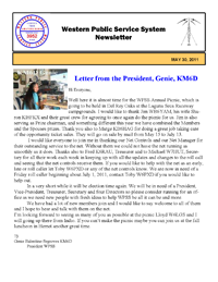 June Newsletter front page