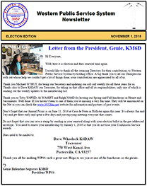 November 2015 Newsletter